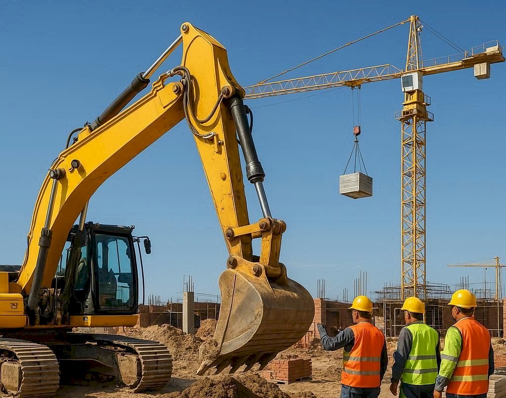 Koparki gąsienicowe i kołowe