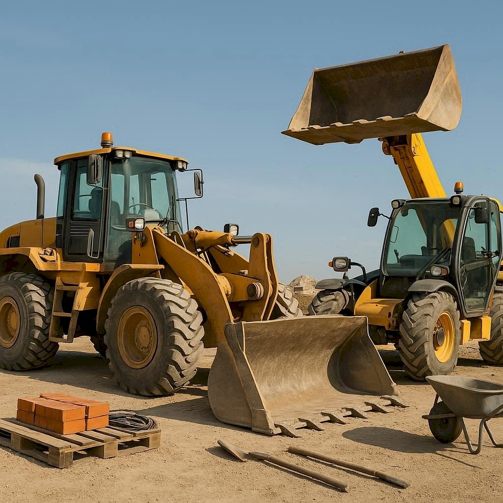 Ładowarki kołowe i teleskopowe