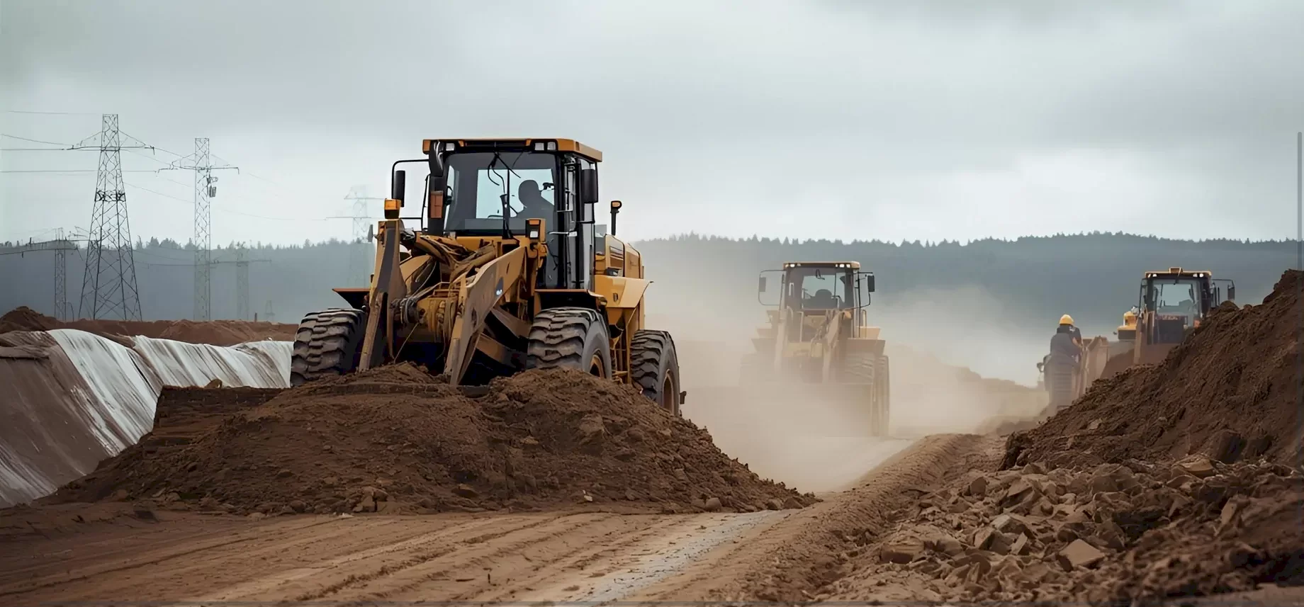 Roboty ziemne i drogowe