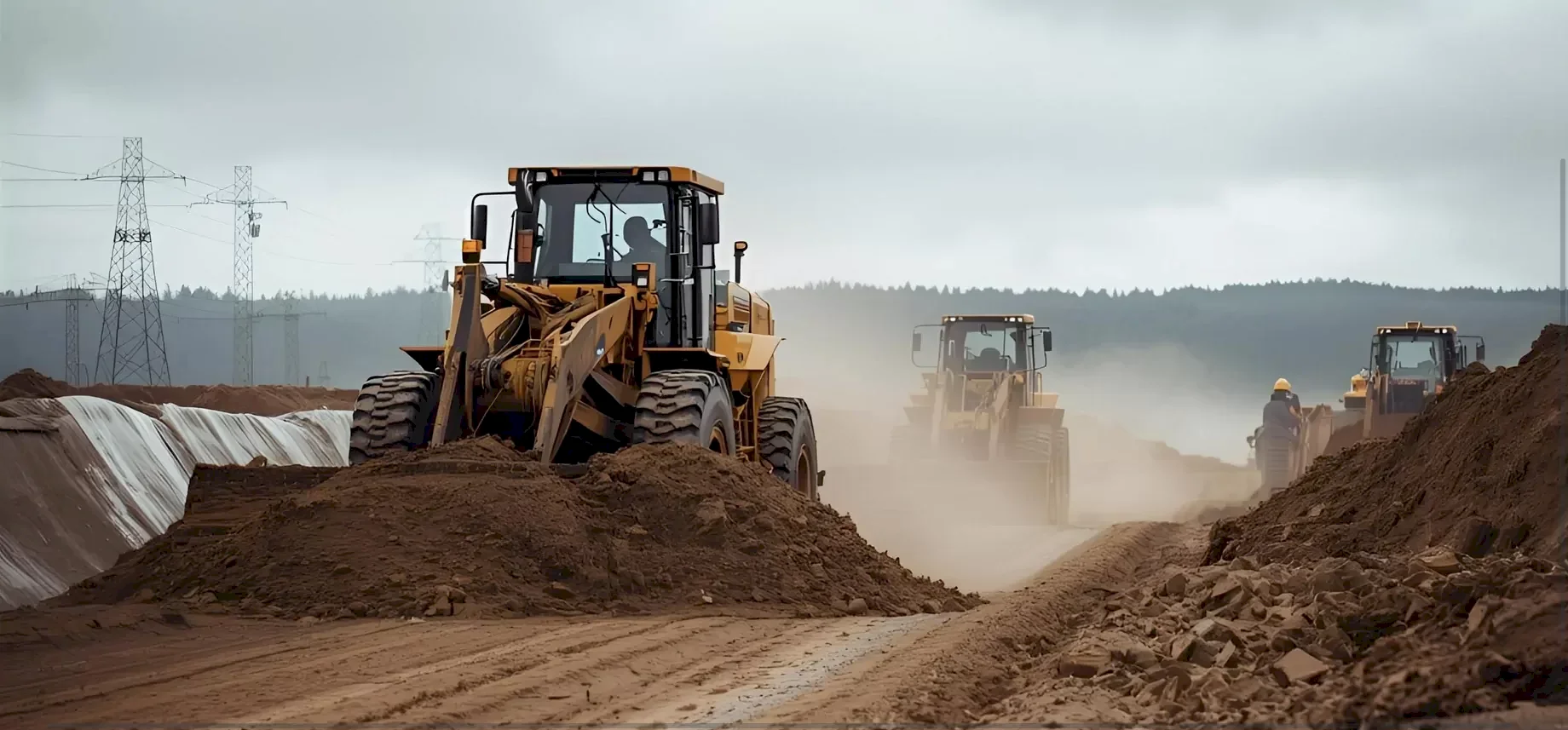 Roboty ziemne i drogowe